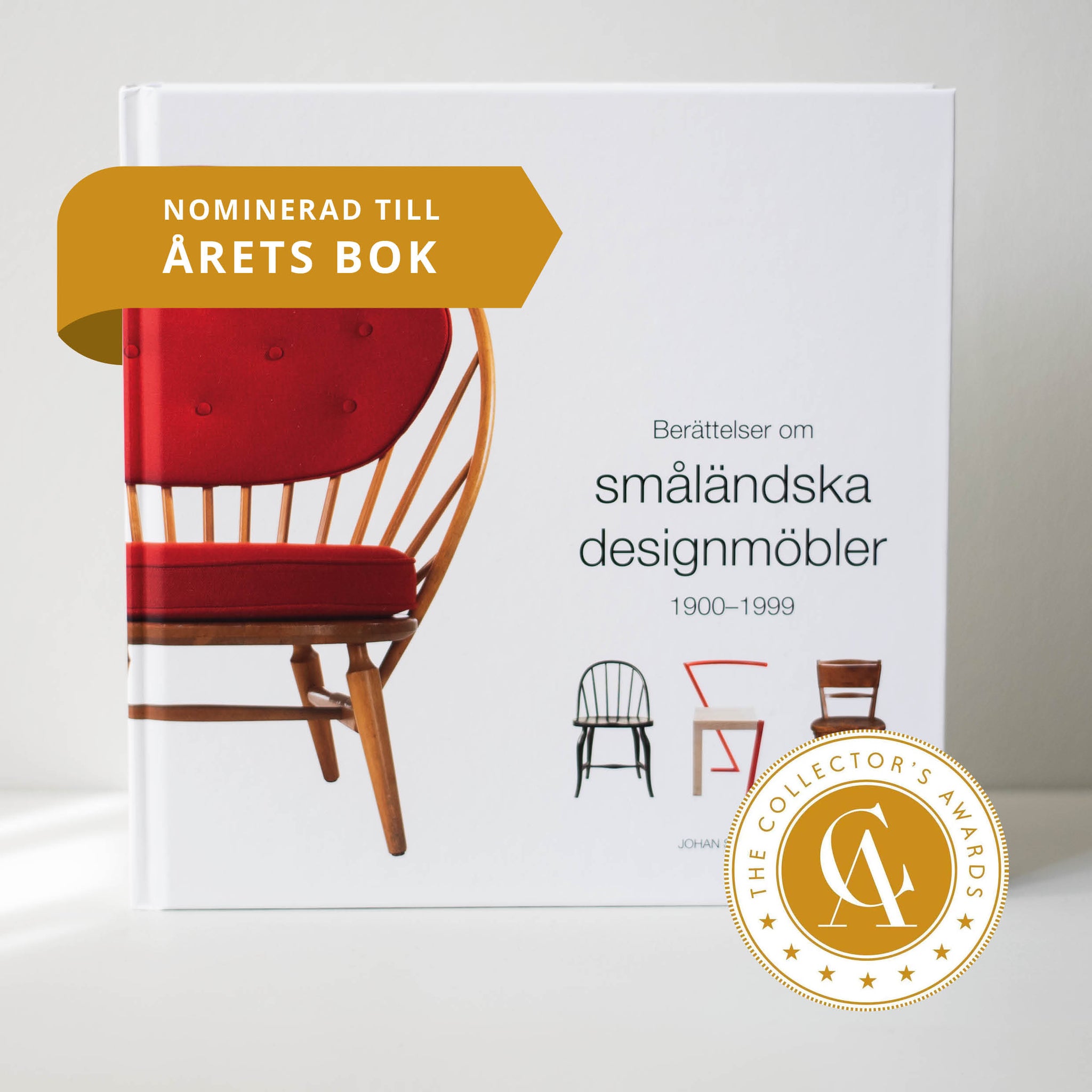 Berättelser om småländska designmöbler nominerad till Årets bok